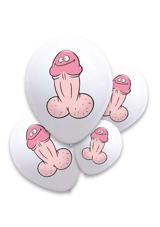 Willie Pecker Balloons (6 pk)