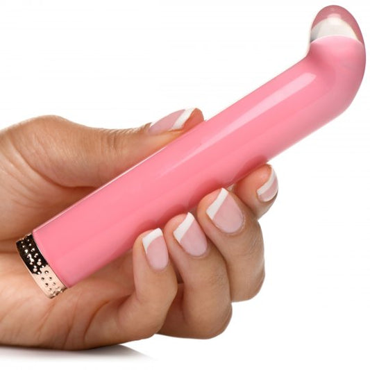 Vibra-Glass Mini G-Spot Vibe Pink